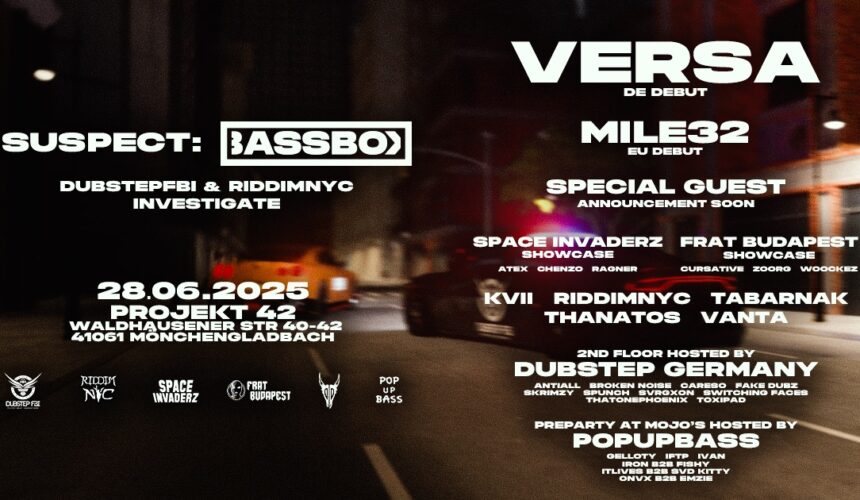 SUSPECT: BASSBOX – DubstepFBI & Riddim NYC INVESTIGATE