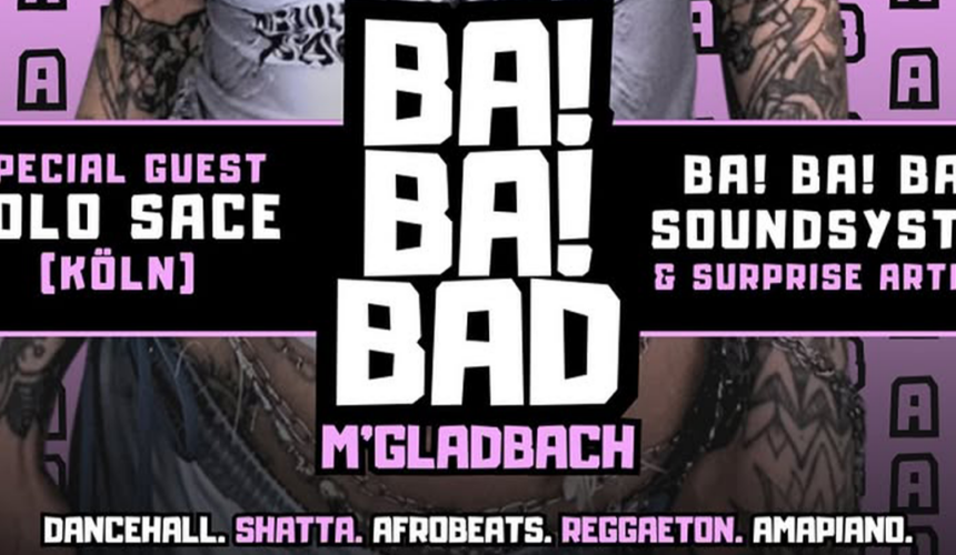 Ba!Ba!Bad! Party – Dancehall | Shatta | Afrobeats | Reggaeton | Amapiano